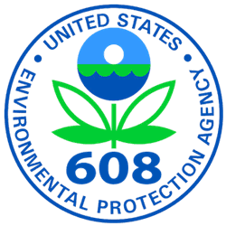 EPA 608 Certified Badge